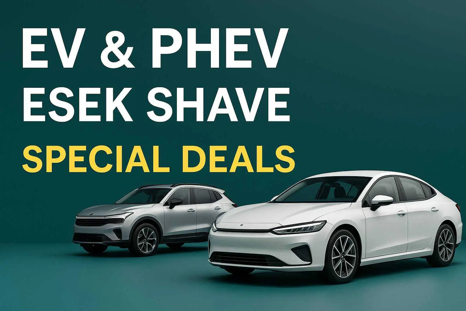 מבצעי רכב חשמלי ו-PHEV באתר עסק שווה